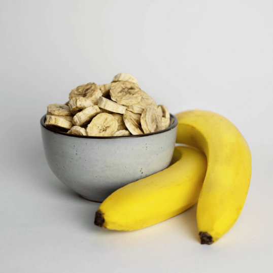 Lyofilizované banány