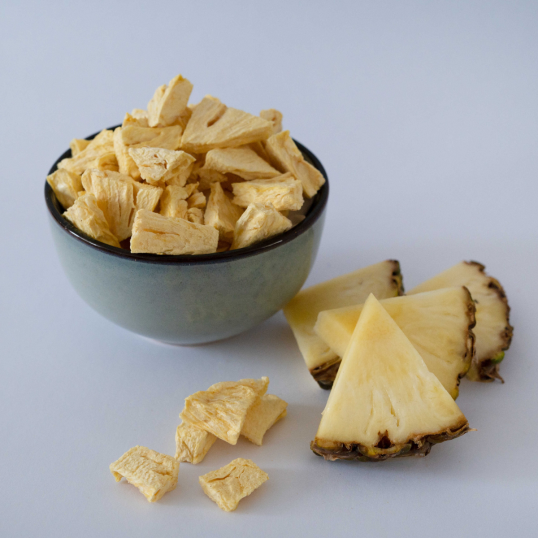 lyofilizovaný ananas